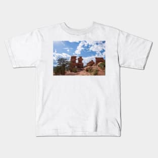 Garden of the Gods Siamese Twins Kids T-Shirt